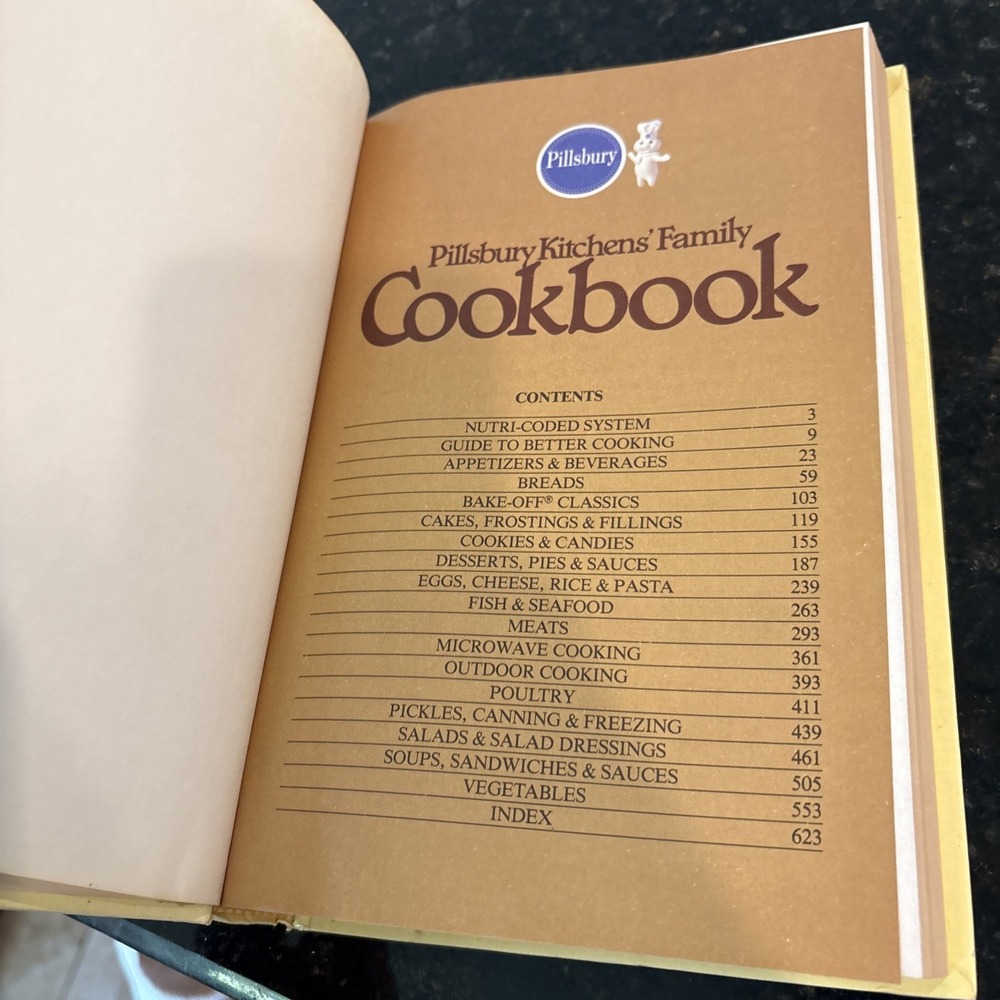 Pillsbury Kitchens' Family Cookbook (Hardcover, Seventh Printing, 1987) Vintage - Picture 5 of 5